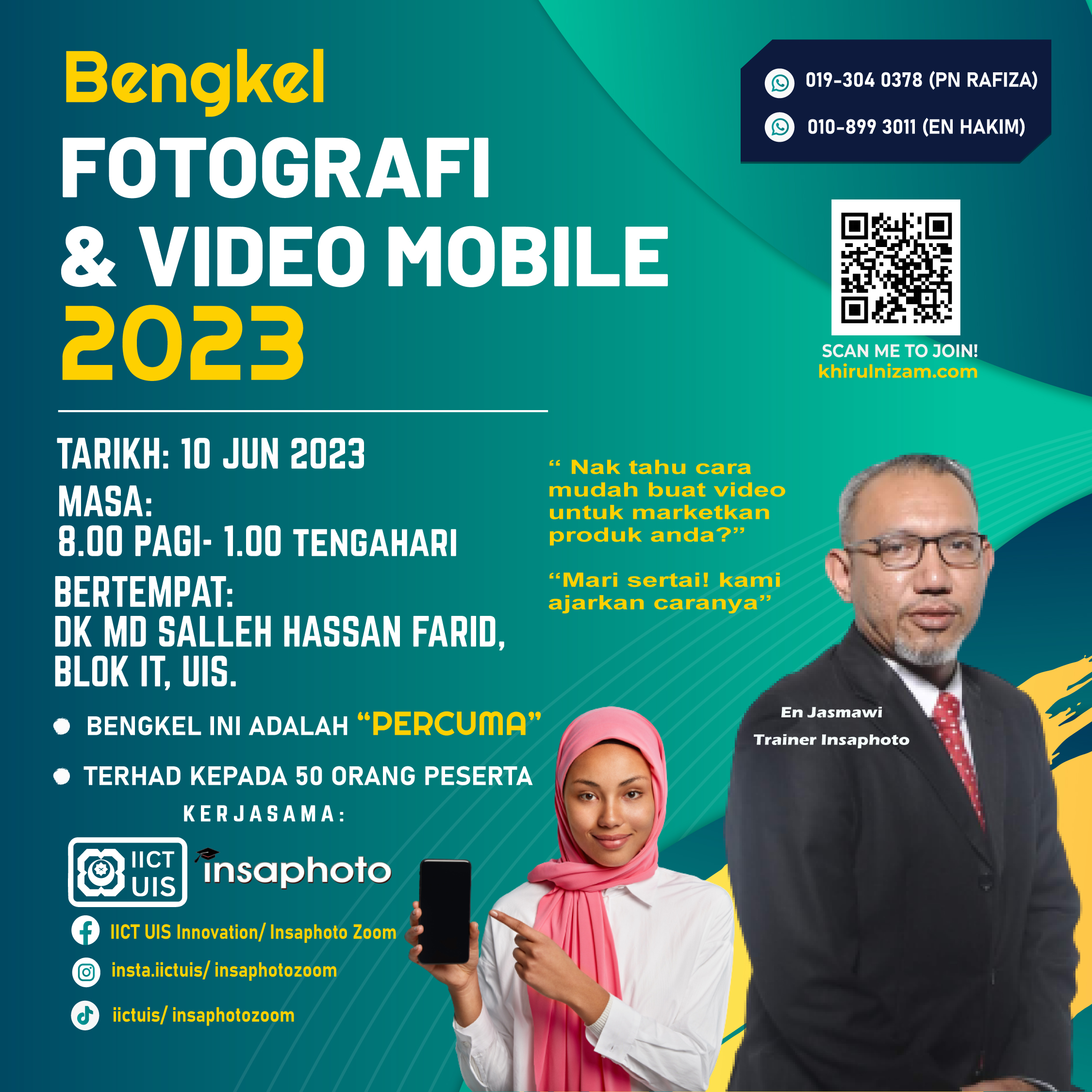 Bengkel Fotografi & Video Mobile 2023 